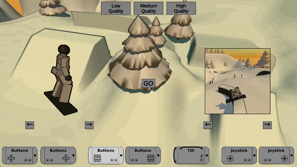 方塊滑雪 v0.3 安卓版 1