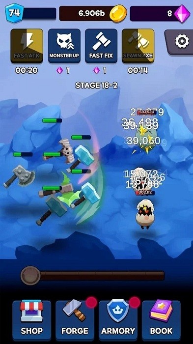 終極斧頭空閑點(diǎn)擊器 v1.1.5 安卓版 2