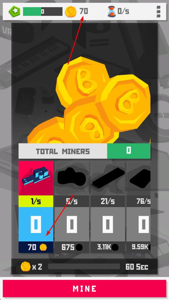 比特幣礦工 v0.5 安卓版 0