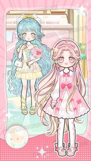 粉彩少女換裝手機版 v1.4 漢化版 1