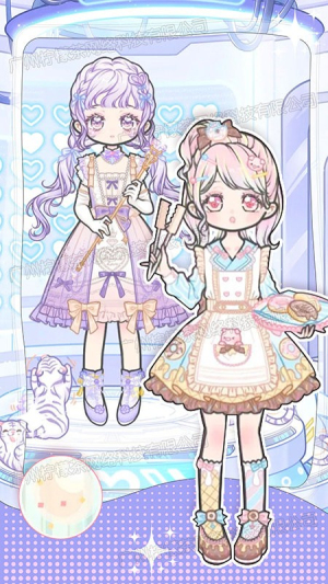 粉彩少女換裝手機版 v1.4 漢化版 2