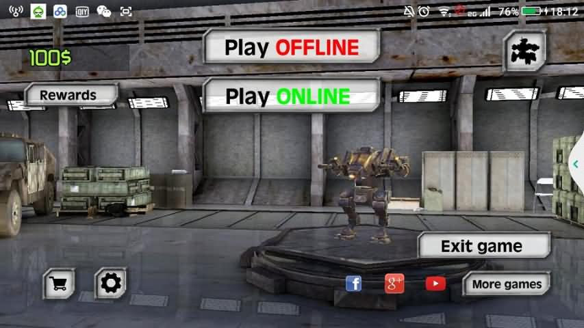 真實機器人鋼鐵戰(zhàn)爭3d v1.0 安卓版 0