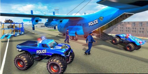 警察巨型卡車(chē)運(yùn)輸 v1.1 最新版 1