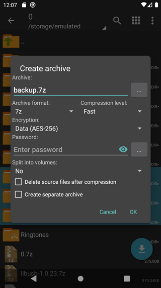 解壓器zarchiverpro橙色專業(yè)版 v1.0.9 官方安卓版 0