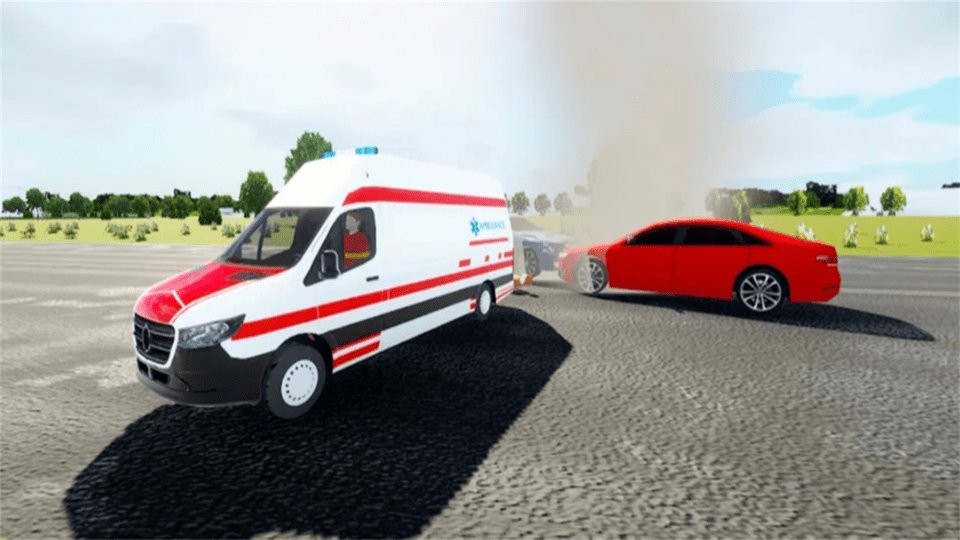 真實(shí)救護(hù)車模擬器 v1.5 安卓版 2