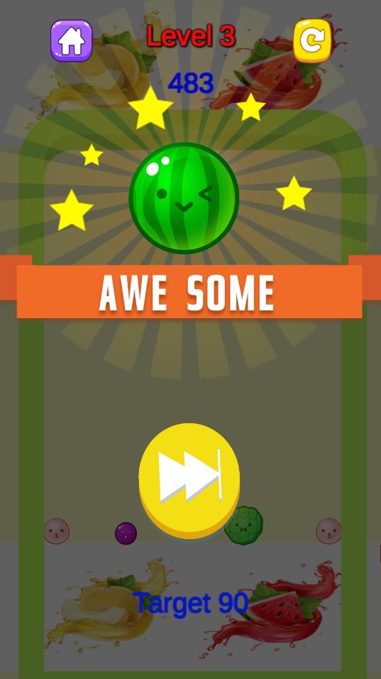 水果掉落合并 v1.0 安卓版 1