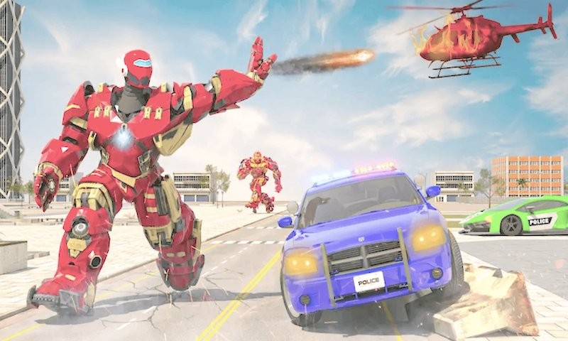 機(jī)甲飛行戰(zhàn)機(jī)游戲 v1.0.2 安卓版 1