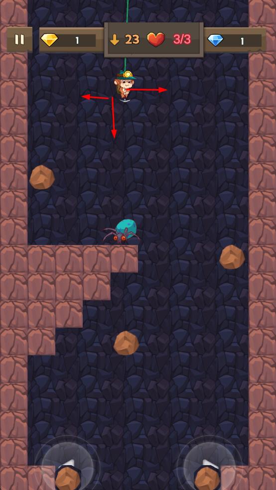 猴猴礦工手游 v1.1 安卓版 1