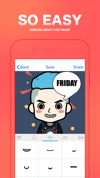 faceQ軟件(MYOTee臉萌) v3.6.7 安卓版 3