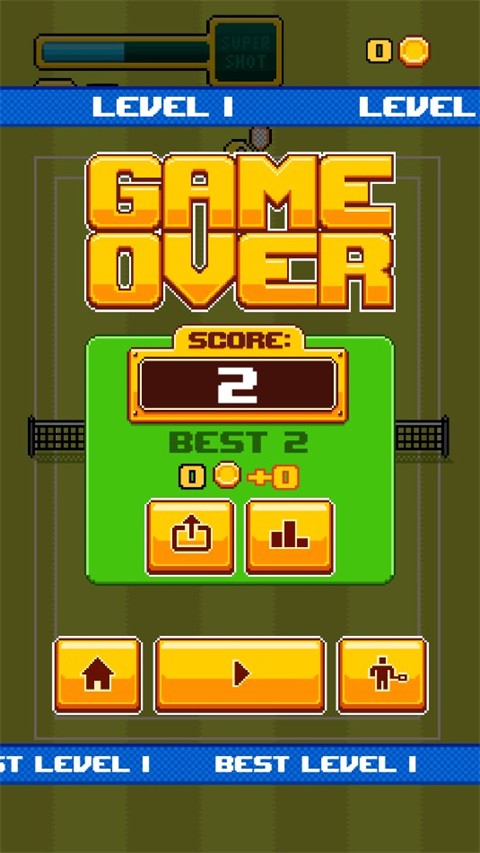 像素網(wǎng)球游戲 v0.2.33 安卓版 1