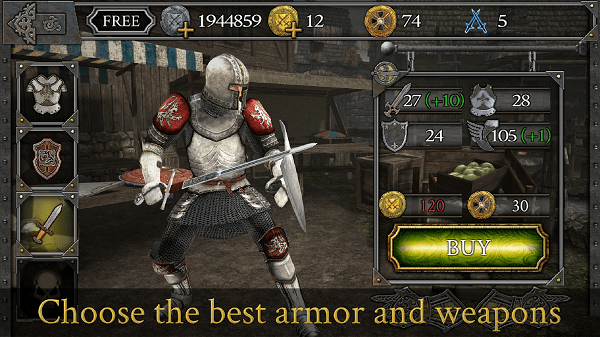 騎士之戰(zhàn)中世紀(jì)競(jìng)技場(chǎng)無限金幣 v1.0.22 安卓版 1