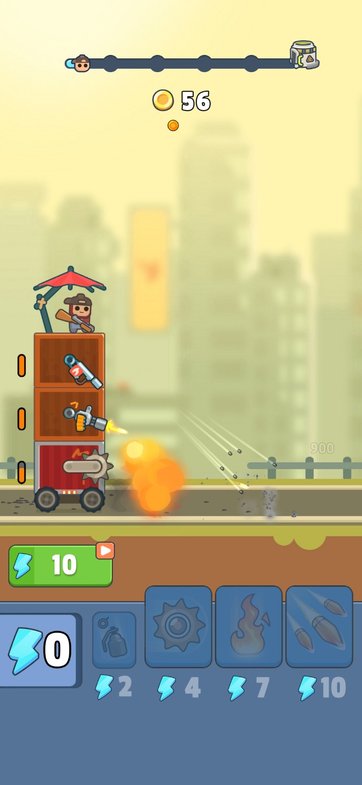 尸潮戰(zhàn)車免廣告版 v1.2.4 1