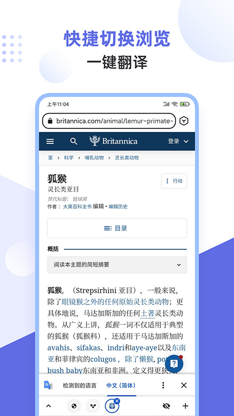 狐猴瀏覽器app最新版 v2.7.3.017 安卓版 1