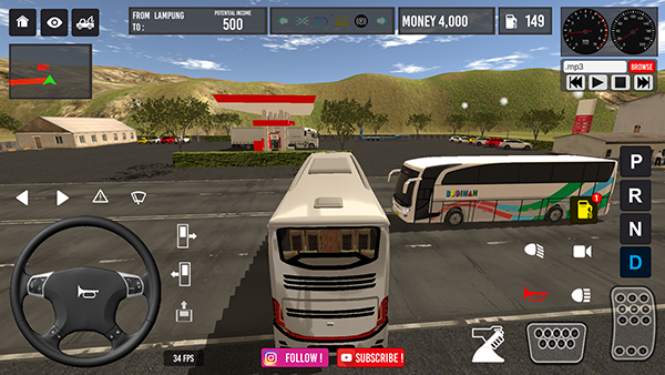 蘇門答臘公交車模擬器無限金幣 v3.2 安卓版 1