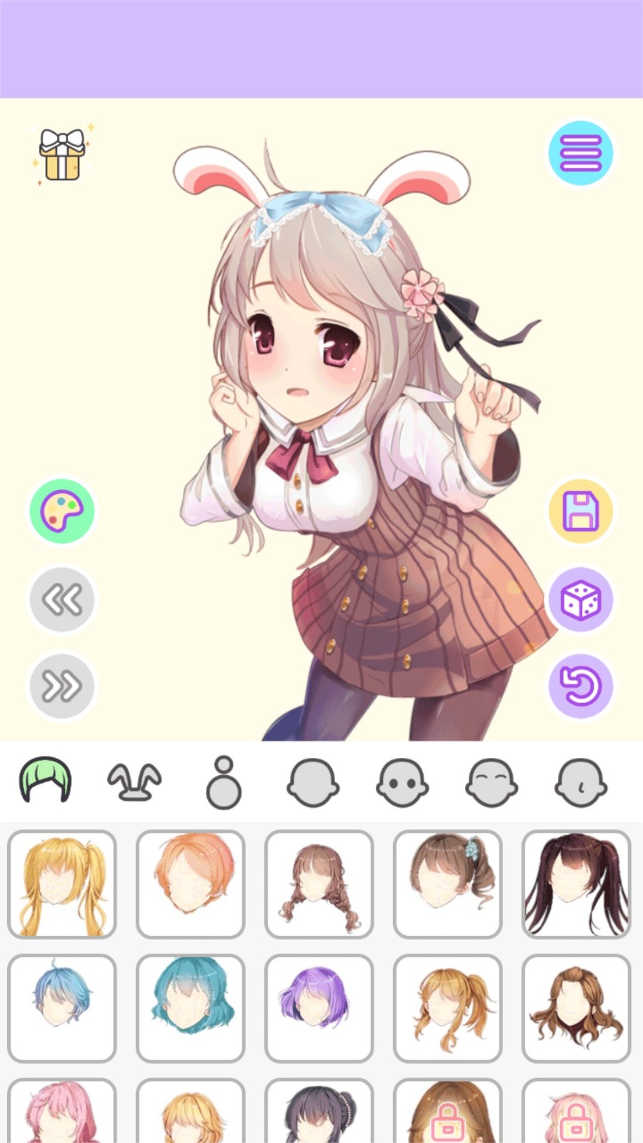 動漫萌娘換裝游戲 v2.1.8 1