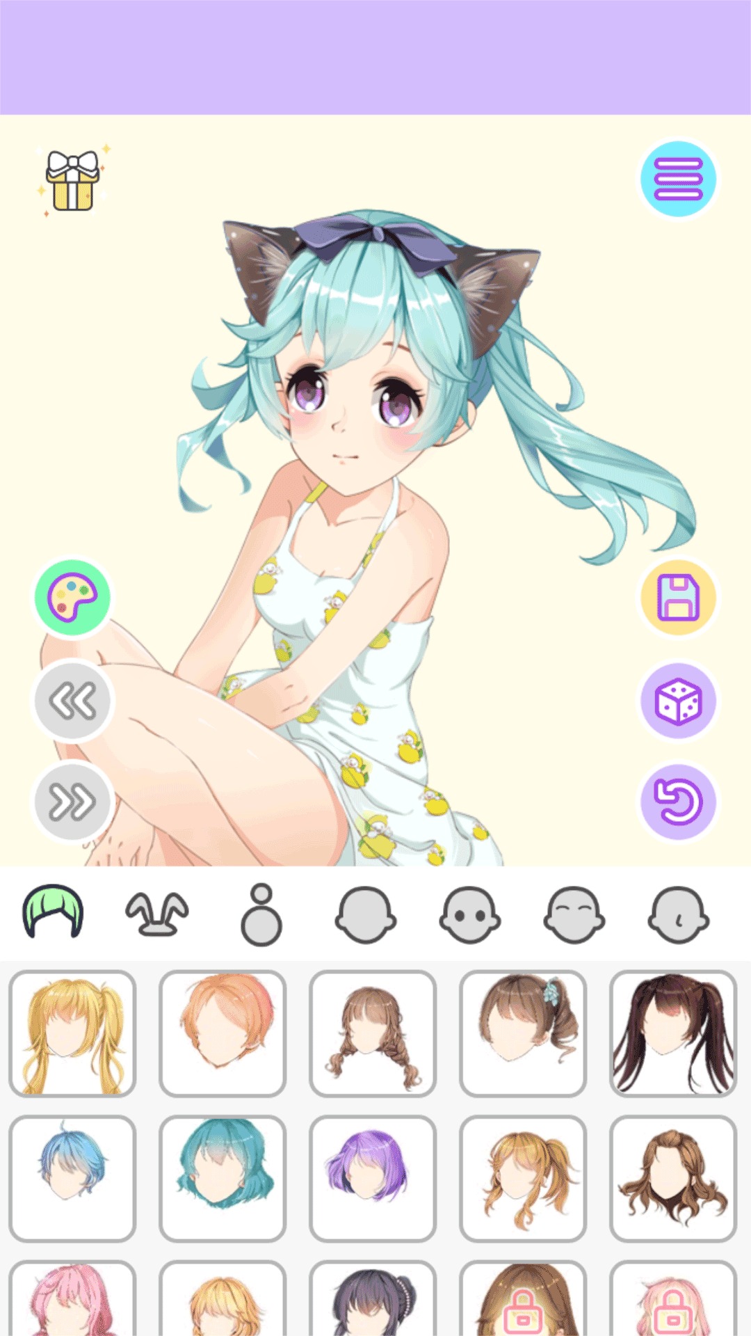 動漫萌娘換裝游戲 v2.1.8 3