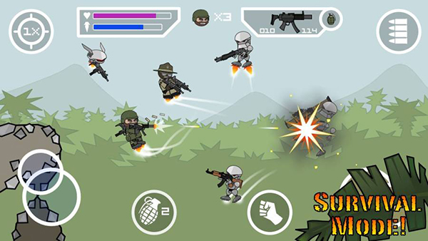 涂鴉軍團2迷你民兵漢化版 v5.6.0 安卓版 1