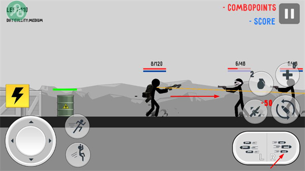 火柴人戰(zhàn)爭打擊無限金幣版 v6 1