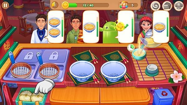 亞洲烹飪之星無限金幣鉆石 v1.78.0 3