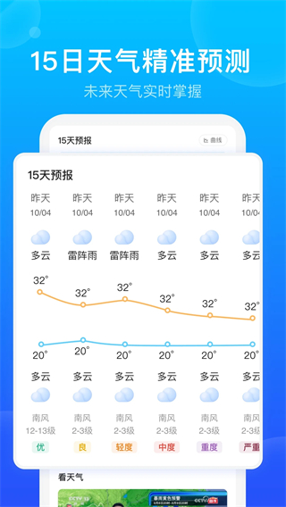 手機天氣預(yù)報 v2.4.1 安卓版 1