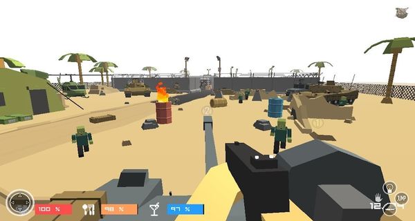 僵尸獵人像素生存內(nèi)置菜單版 v1.82 1
