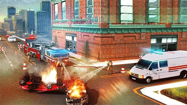 模擬駕駛消防車無(wú)限金幣 v2.4 2