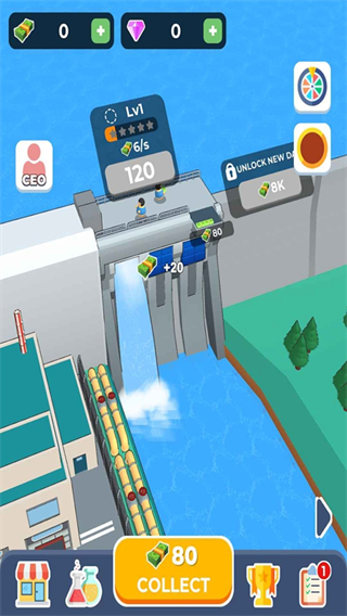 水壩建造者無限金幣版 v0.6.0 1