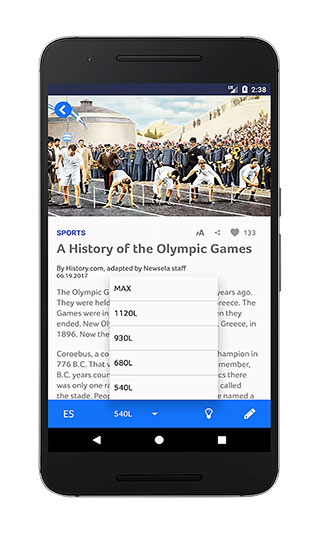 Newsela app(英語(yǔ)閱讀)3