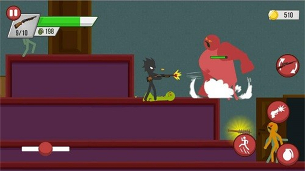 火柴人僵尸射擊無限金幣版 v1.5.39 3