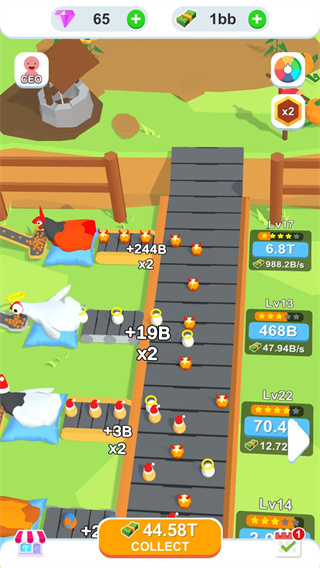 雞蛋工廠大亨中文無限金幣 v3.0.4 3