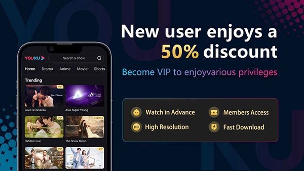 優(yōu)酷國際版（YOUKU）app v11.1.18 官方安卓版 4