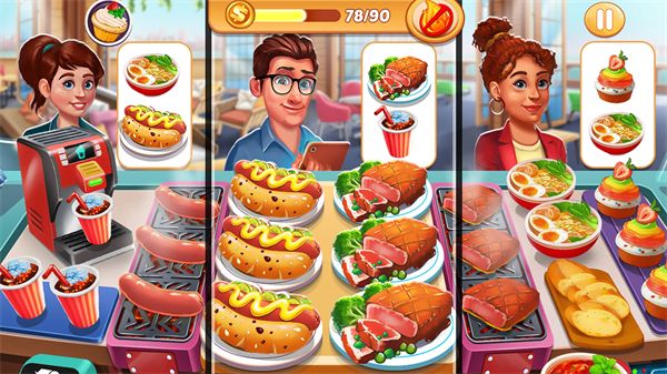 烹飪大亨餐廳無(wú)限金幣鉆石版 v10.29 2