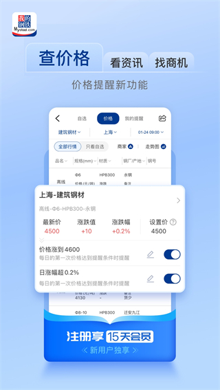 我的鋼鐵網(wǎng)官方正版 v6.22.0 安卓版 0