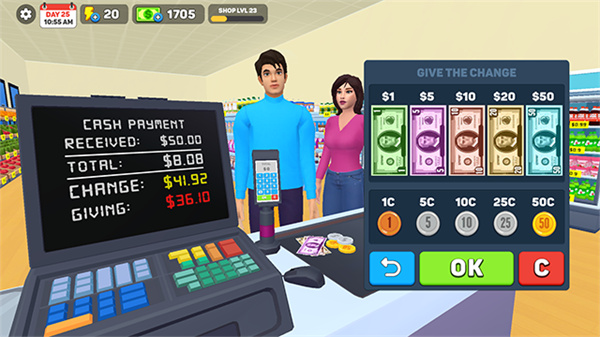 超市商店模擬器無(wú)限金幣 v1.8.1 2