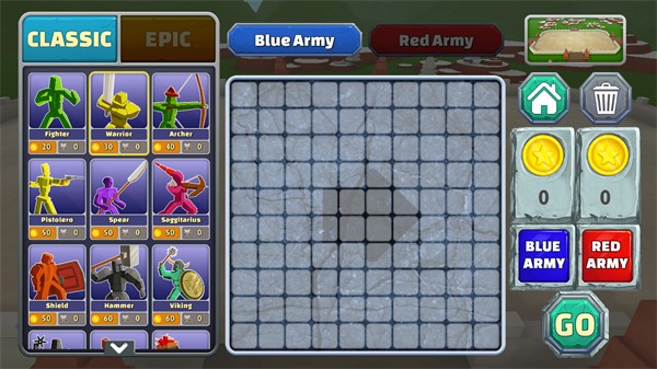 木偶人戰(zhàn)爭模擬器無限金幣版 v1.9.26 2