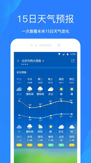 天氣預(yù)報(bào)15天查詢app2