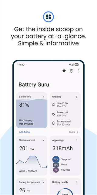 batteryguru中文版 v2.4安卓版 2