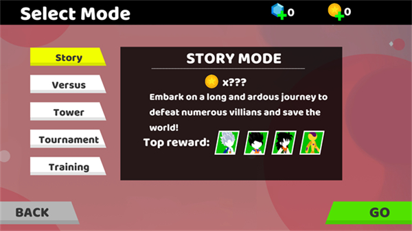 火柴人悟空格斗無限金幣版 v2.0.3 2