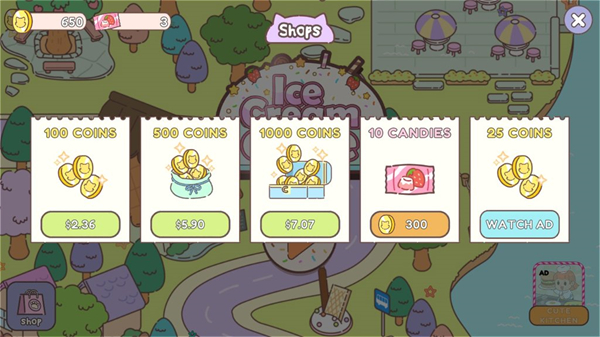 冰淇淋咖啡館游戲無(wú)限金幣 v1.5 1