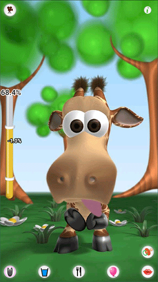 會(huì)說(shuō)話的長(zhǎng)頸鹿吉娜無(wú)限版 v1.2.4 0