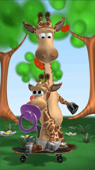 會(huì)說(shuō)話的長(zhǎng)頸鹿吉娜無(wú)限版 v1.2.4 1